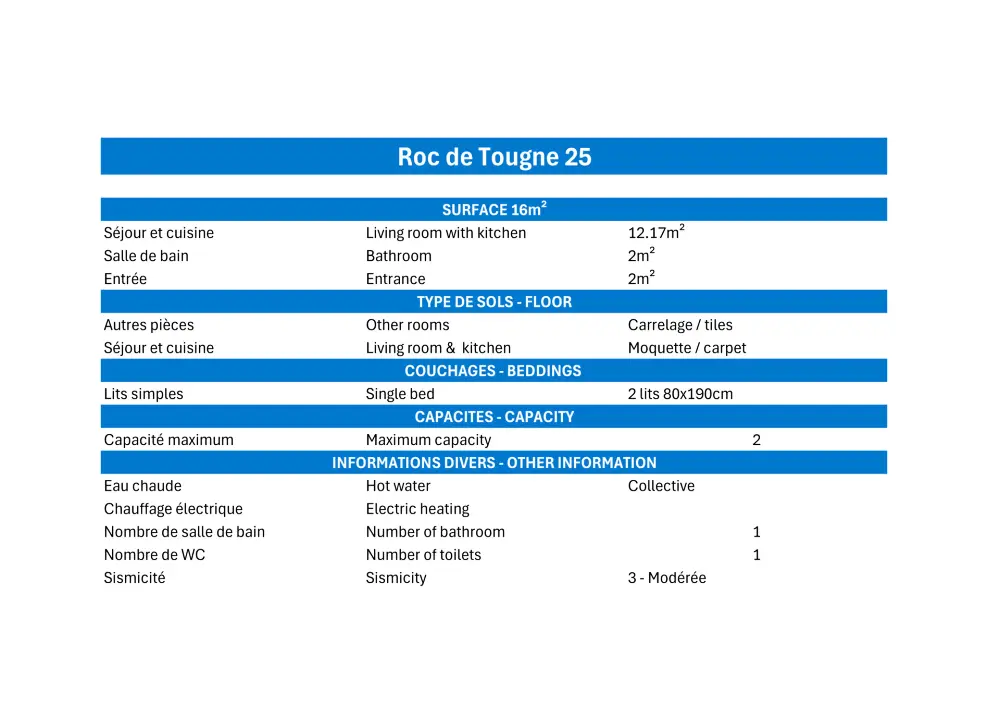 Résidence Roc De Tougne