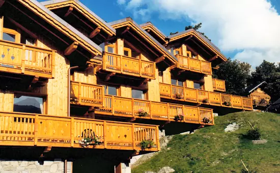 Die Chalets von Méribel