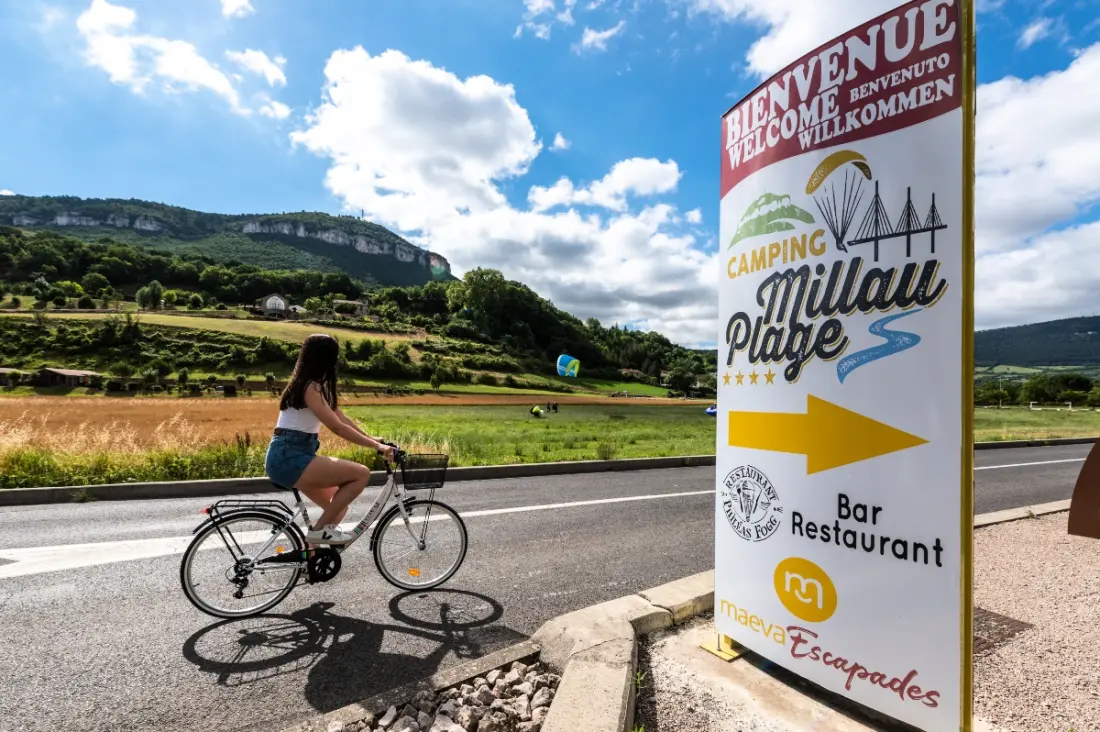 Camping maeva Escapades Millau Plage 4 étoiles★★★★