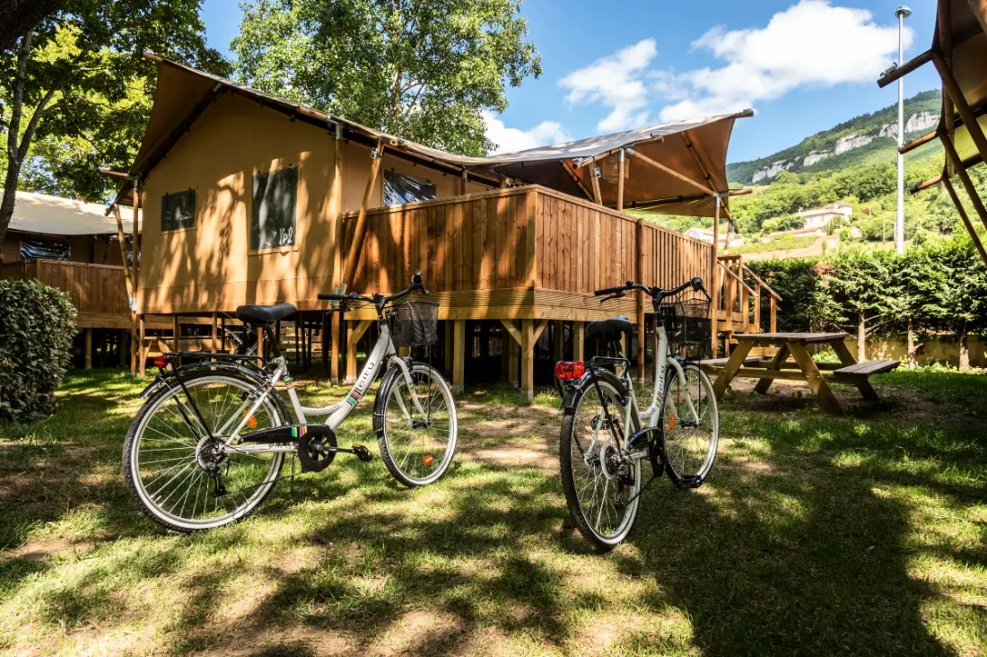 Camping maeva Escapades Millau Plage 4 étoiles★★★★