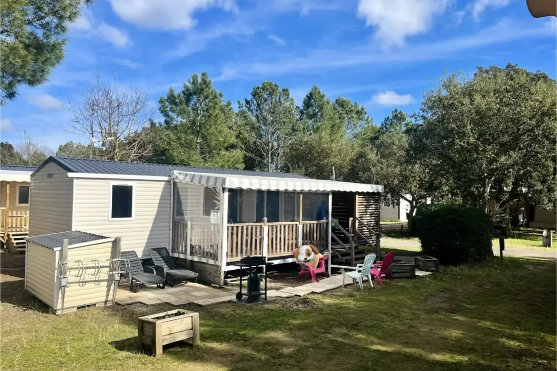 Résidence Camping Mimizan Plage - Mobil-home 3 Chambres 1 Sdb