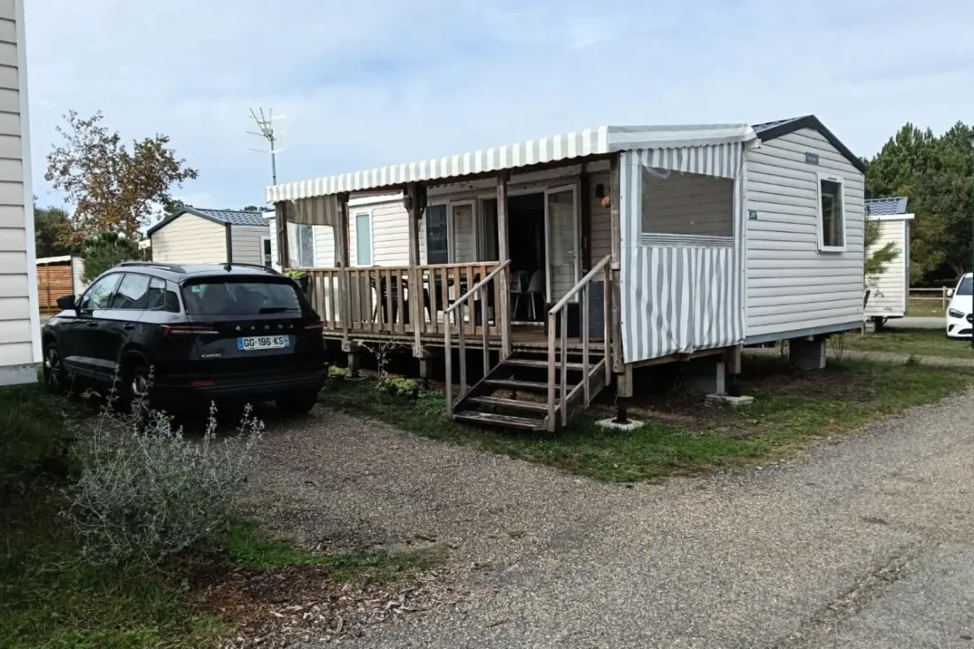Résidence Mobilhome 3 Chambres 1 Sdb Mimizan Plage