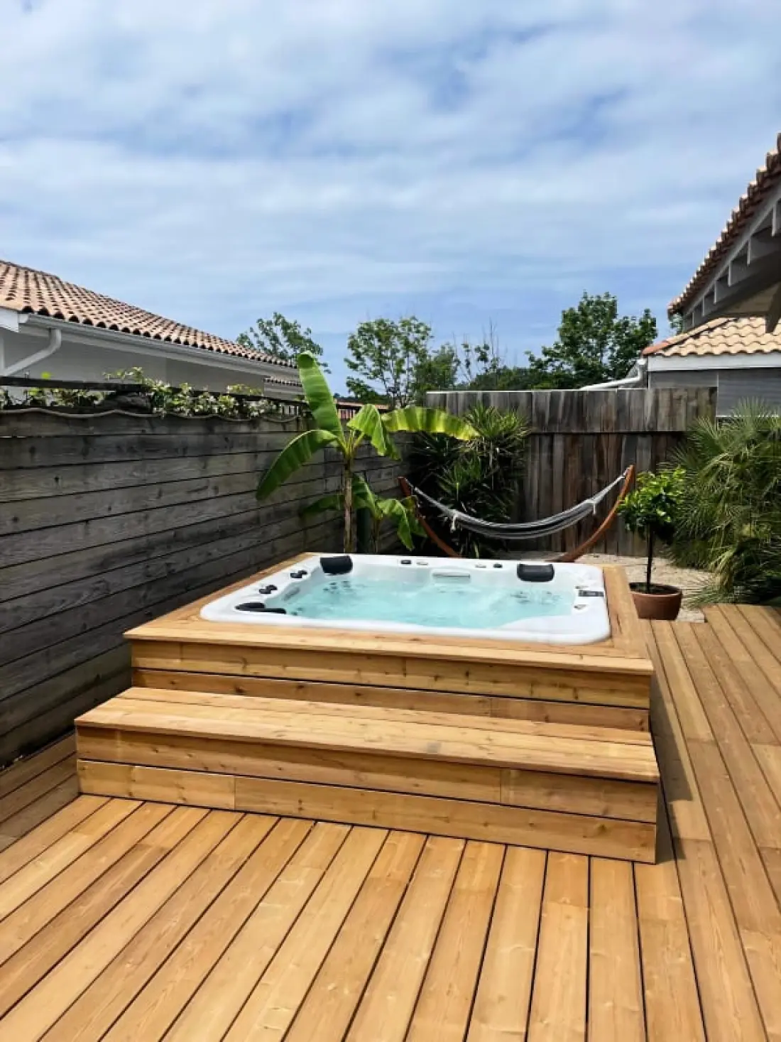 Belle Maison Ossature Bois Avec Spa Proche Océan