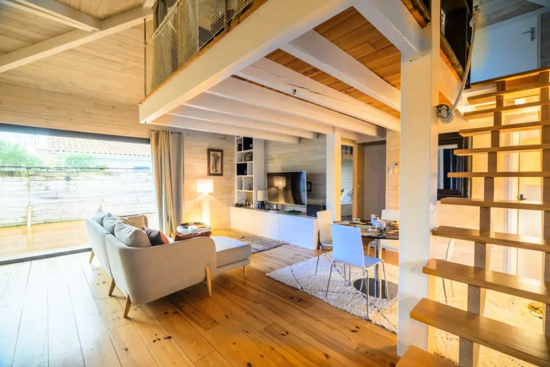 Belle Maison Ossature Bois Avec Spa Proche Océan