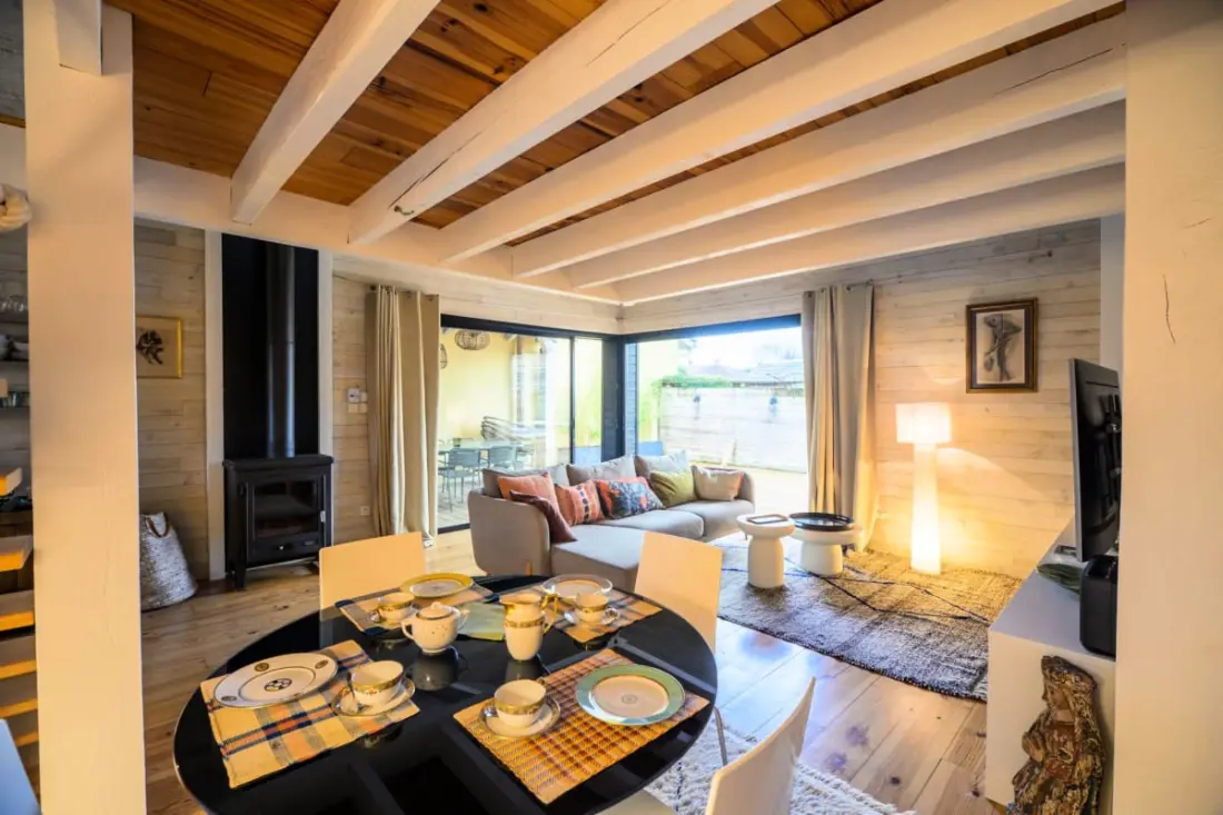 Belle Maison Ossature Bois Avec Spa Proche Océan