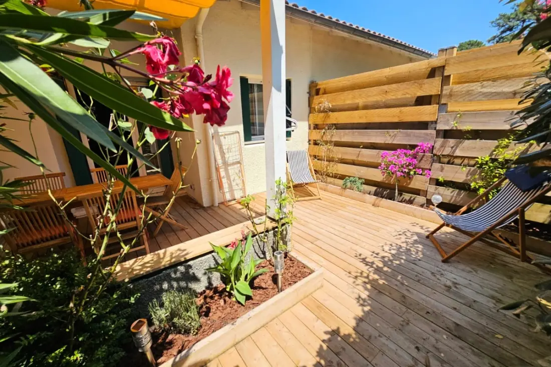 Charmante Maison Terrasse Et Jardinet Proche Océan