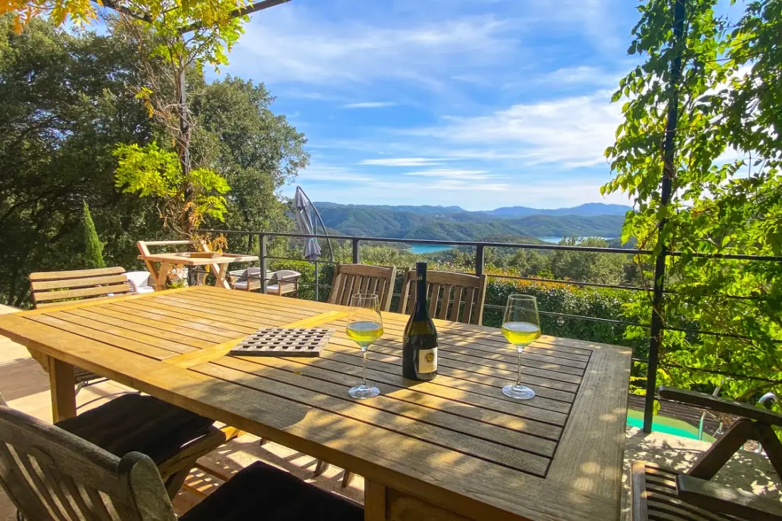Villa Luxueuse, 8 Pers, Piscine Privée Et Vue Lac