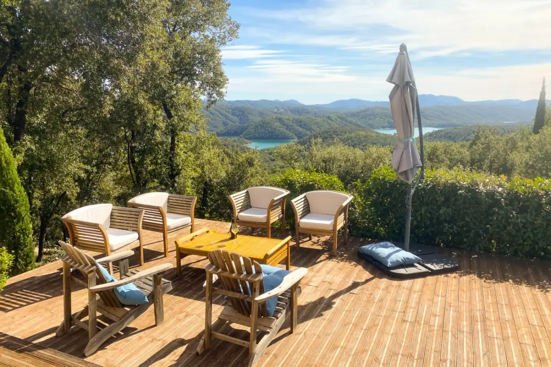 Villa Luxueuse, 8 Pers, Piscine Privée Et Vue Lac