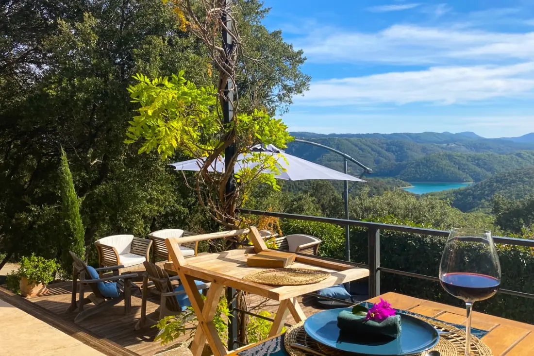 Villa Luxueuse, 8 Pers, Piscine Privée Et Vue Lac