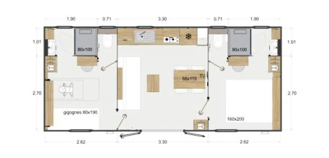 Camping Paradis Les Nobis d'Anjou 4 étoiles★★★★