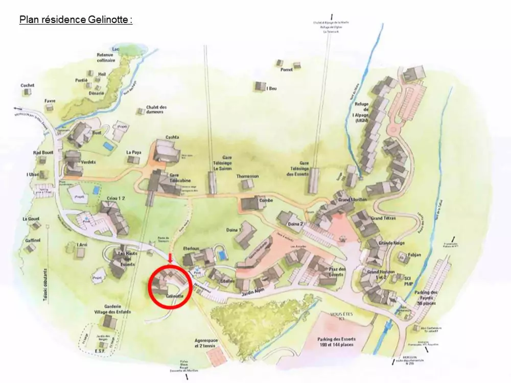 Location de Vacances Morillon 1100 44