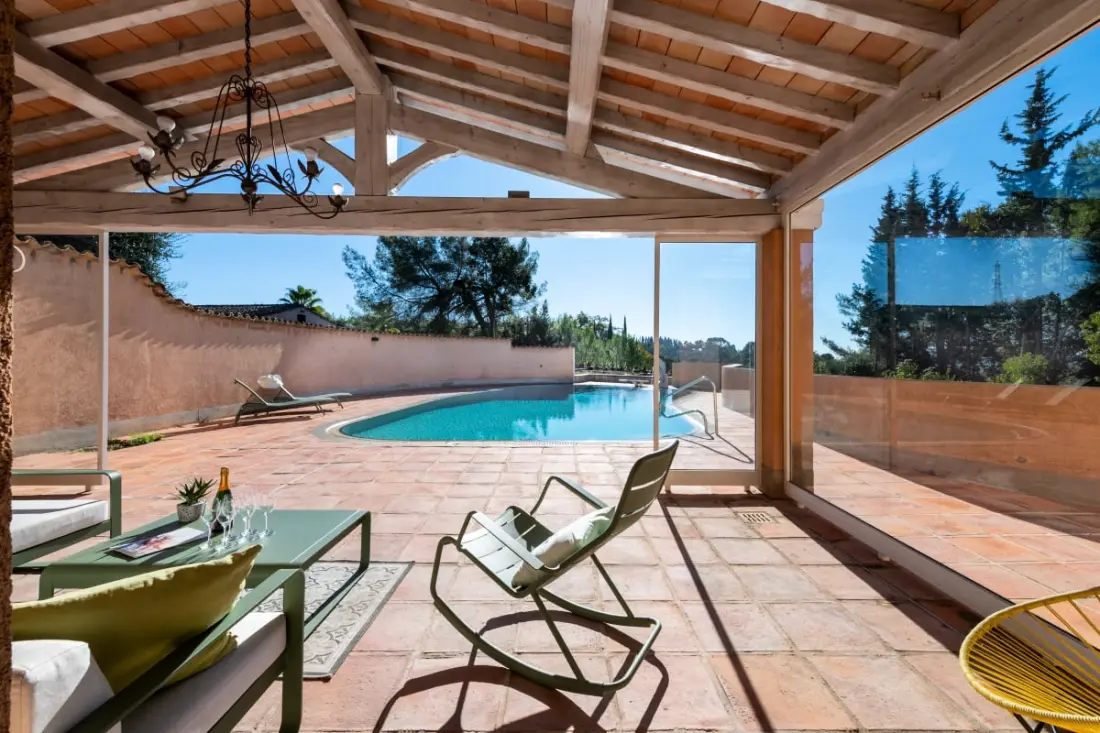Résidence Villa 5p Avec Piscine - Mougins Saint-basile