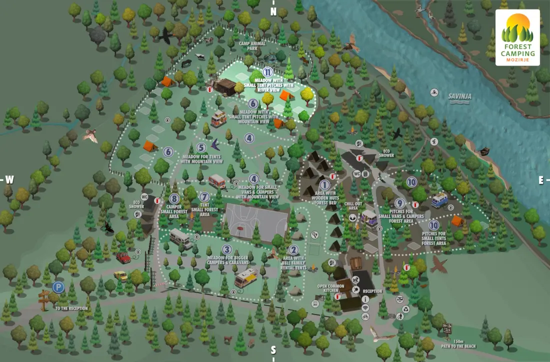 Forest Camping Mozirje 3 étoiles★★★