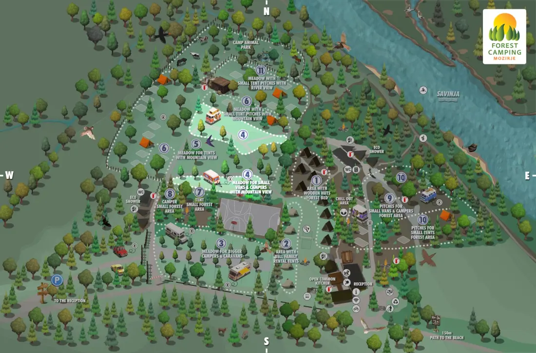 Forest Camping Mozirje 3 étoiles★★★
