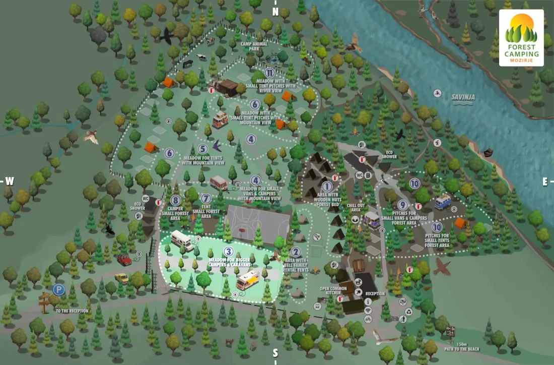 Forest Camping Mozirje 3 étoiles★★★