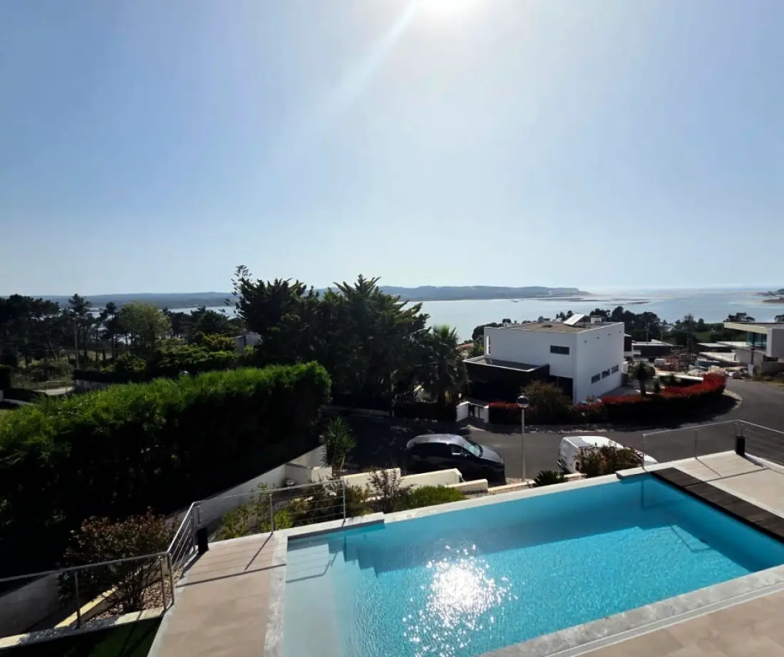 Villa D'exception Avec Vue Panoramique Sur La Lagune D'Óbidos