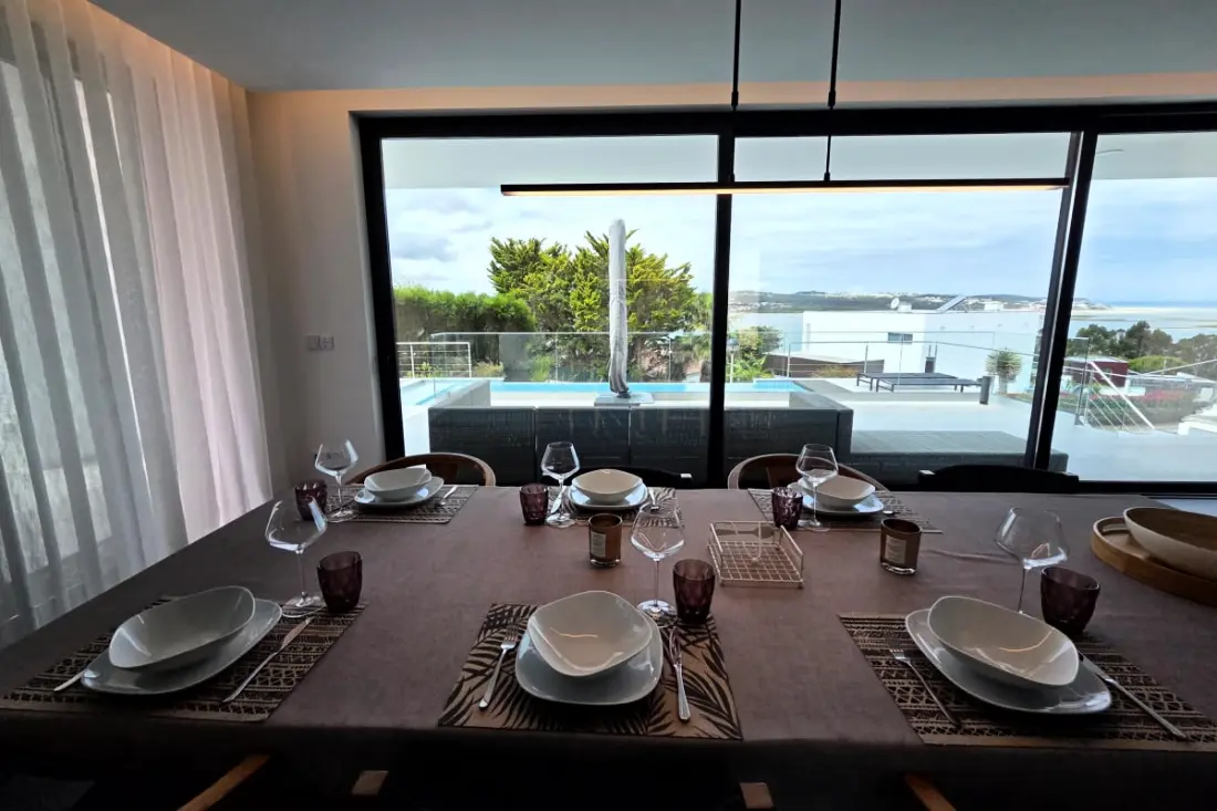Villa D'exception Avec Vue Panoramique Sur La Lagune D'Óbidos
