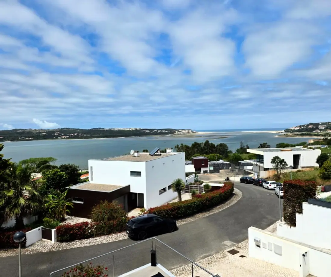 Villa D'exception Avec Vue Panoramique Sur La Lagune D'Óbidos