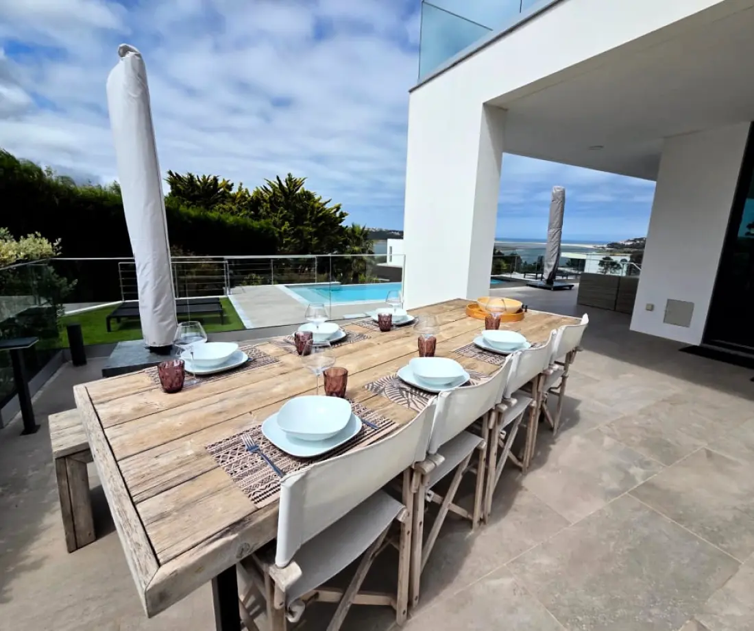 Villa D'exception Avec Vue Panoramique Sur La Lagune D'Óbidos