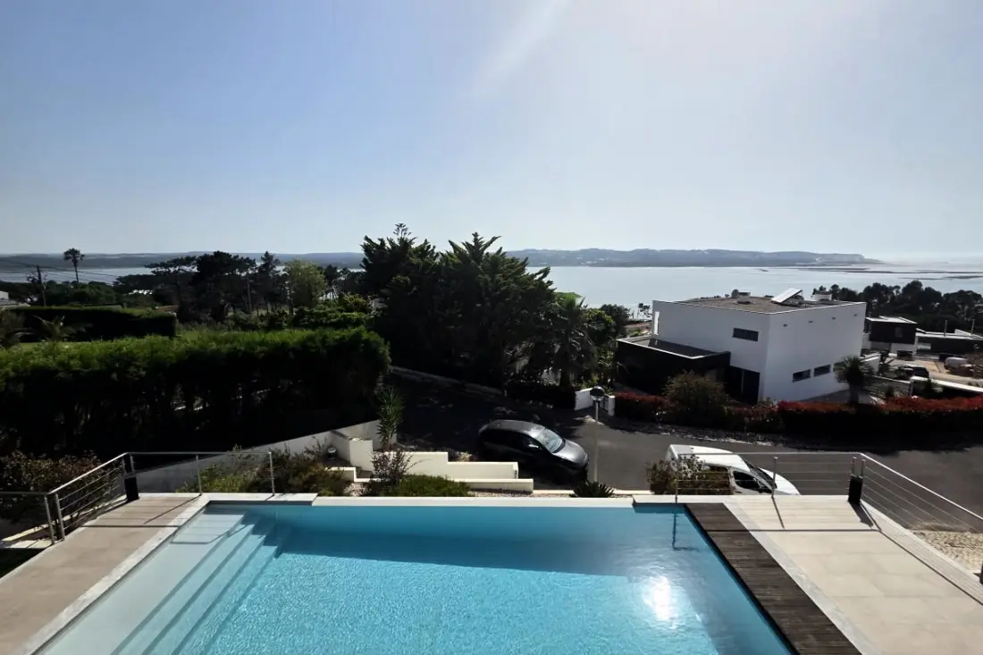 Villa D'exception Avec Vue Panoramique Sur La Lagune D'Óbidos