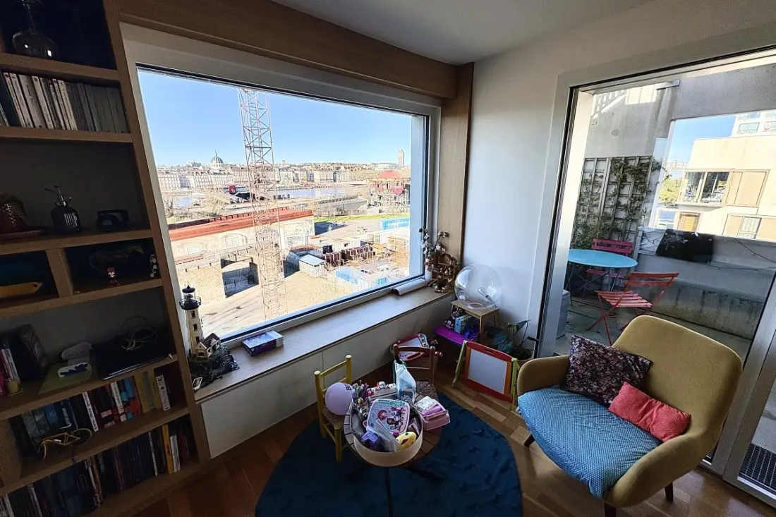 Appartement Familial Terrasse Vue Nantes