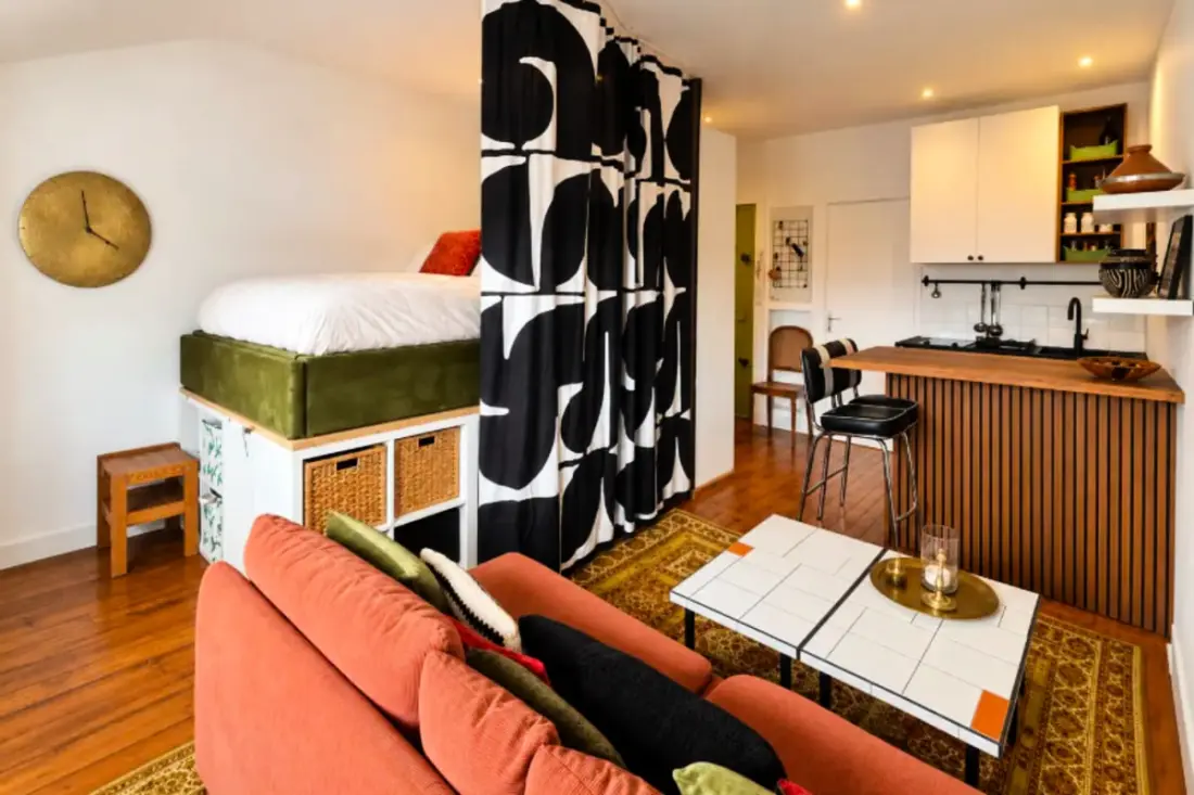 Studio Charmant Vue Sur Les Toits, Hypercentre