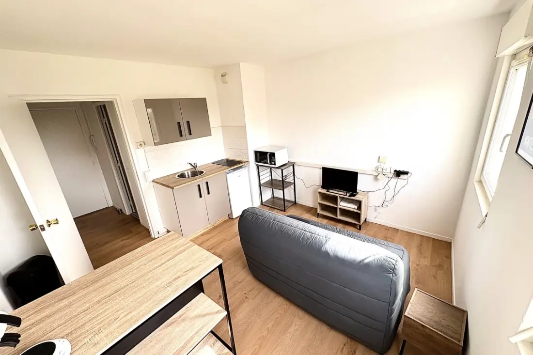 Studio Lumineux Avec Vue Au Cœur De Nantes