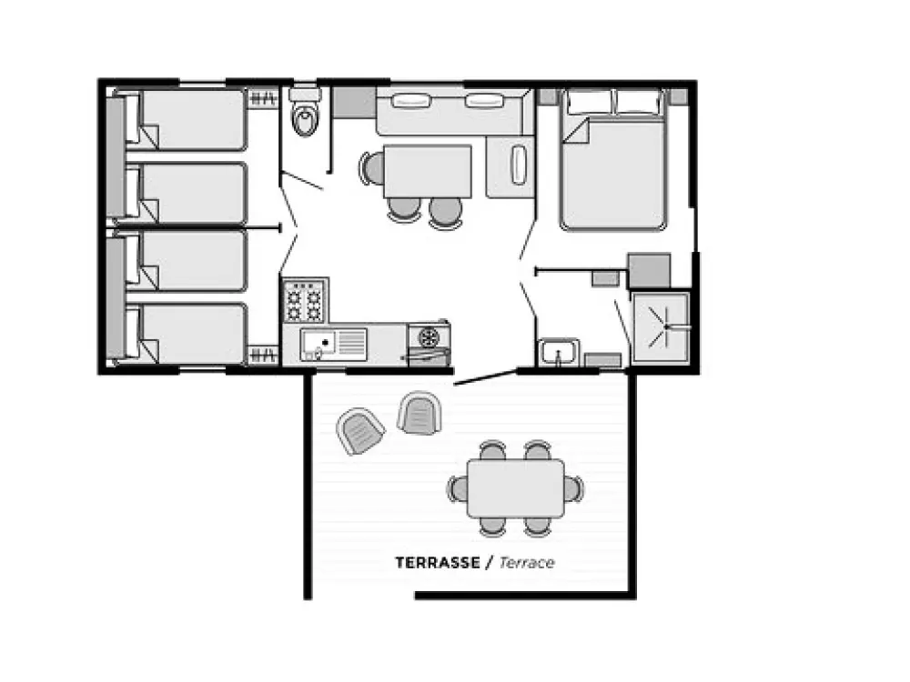 Camping Club La Côte Des Roses 45 étoiles★★★★★ - MS VACANCES 5 étoiles★★★★★