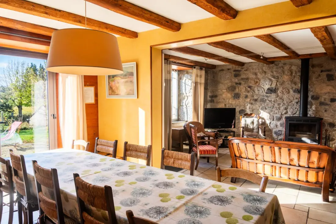 Gîte de France Gma142 - gîtes de france 3 épis 8/10  pers à nasbinals 3 épis