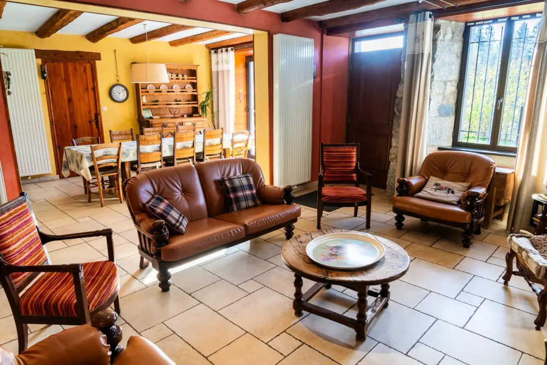 Gîte de France Gma142 - gîtes de france 3 épis 8/10  pers à nasbinals 3 épis