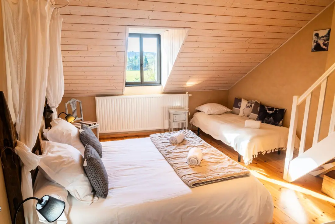 Gîte de France Gma142 - gîtes de france 3 épis 8/10  pers à nasbinals 3 épis