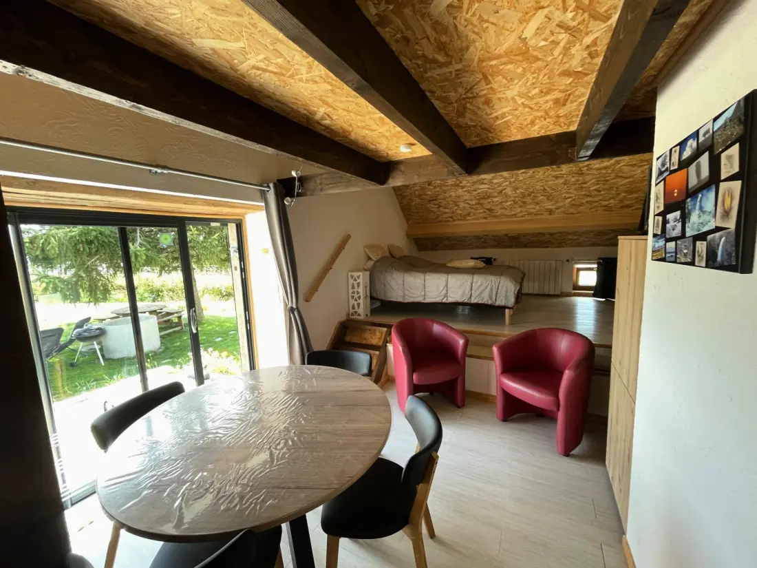 Gîte de France L'oustal 2/3 personnes à montgrousset 2 épis