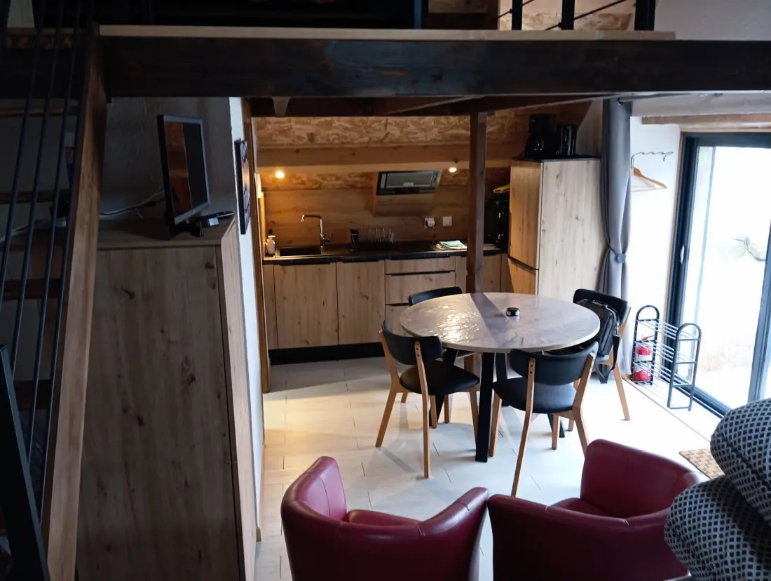 Gîte de France L'oustal 2/3 personnes à montgrousset 2 épis