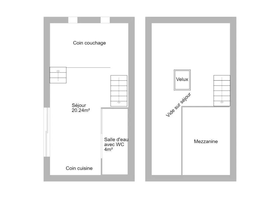 Gîte de France L'oustal 2/3 personnes à montgrousset 2 épis