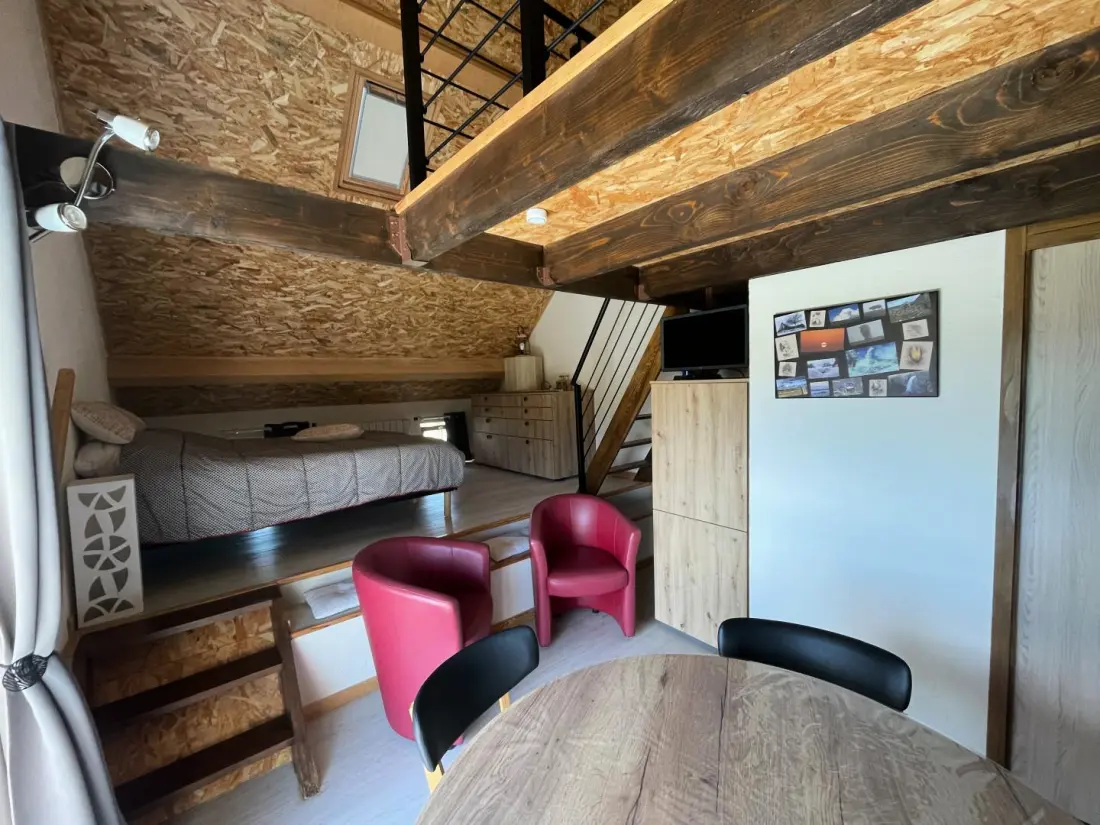 Gîte de France L'oustal 2/3 personnes à montgrousset 2 épis