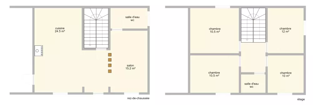 Gîte de France Le cent neuf 2 épis