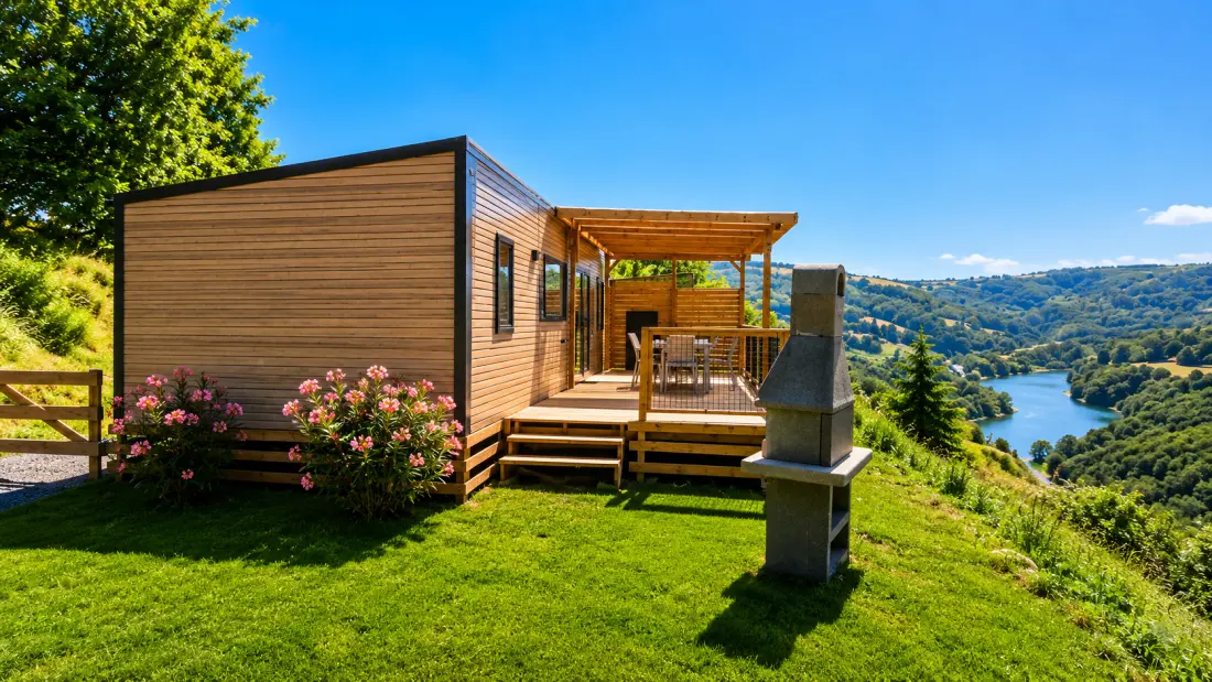 Flower Camping Le Belvédère - Auvergne - Cantal 4 étoiles★★★★