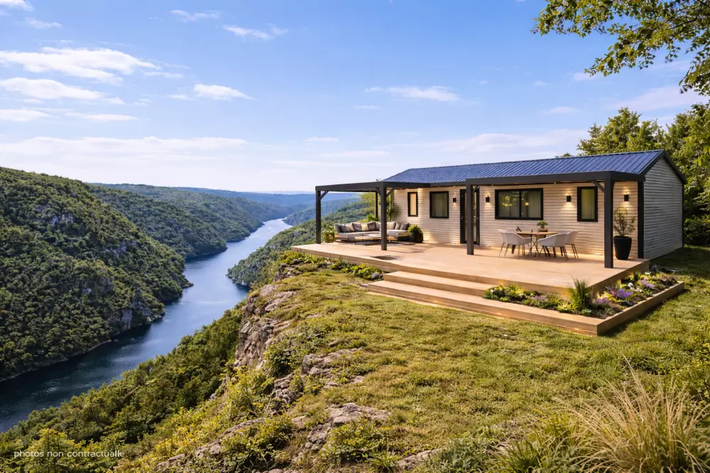 Flower Camping Le Belvédère - Auvergne - Cantal 4 étoiles★★★★