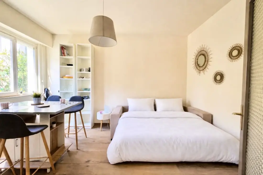 Studio Charme Jardin + Stationnement Cimiez