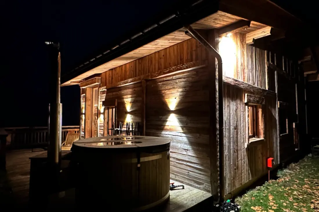 Grand Chalet Avec Piscine Privée Et Bain Nordique