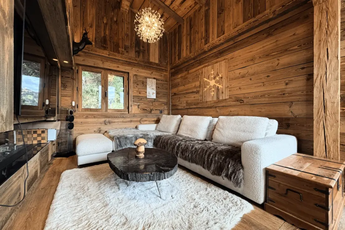 Grand Chalet Avec Piscine Privée Et Bain Nordique