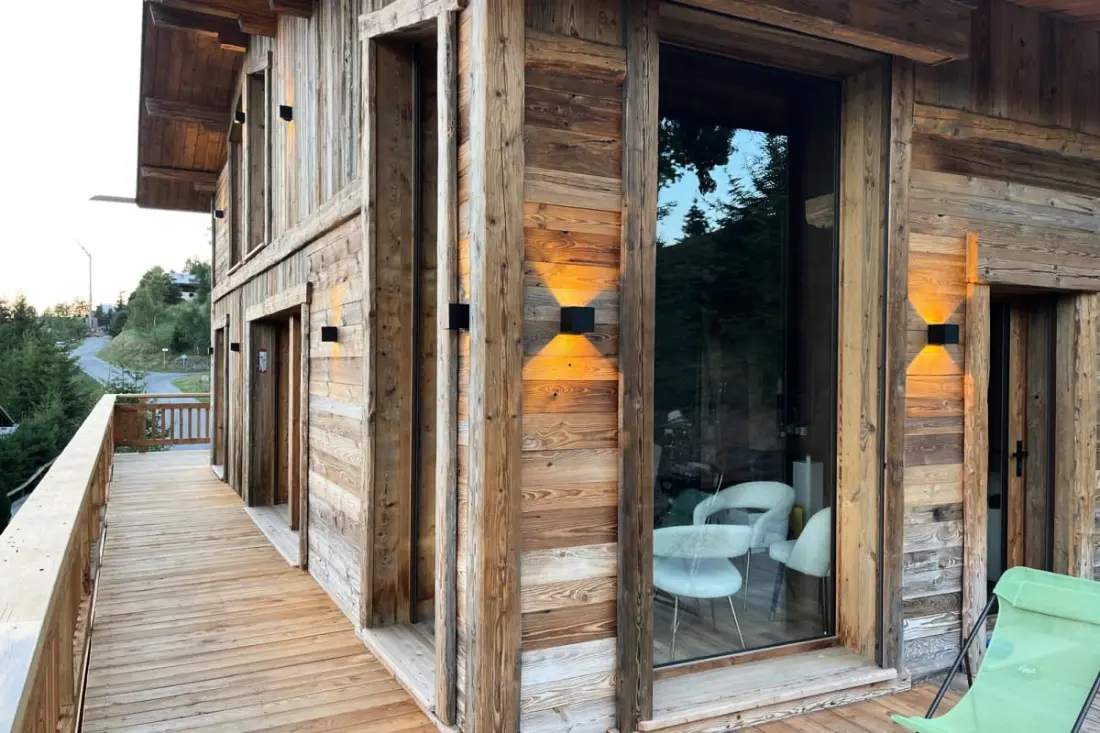 Grand Chalet Avec Piscine Privée Et Bain Nordique
