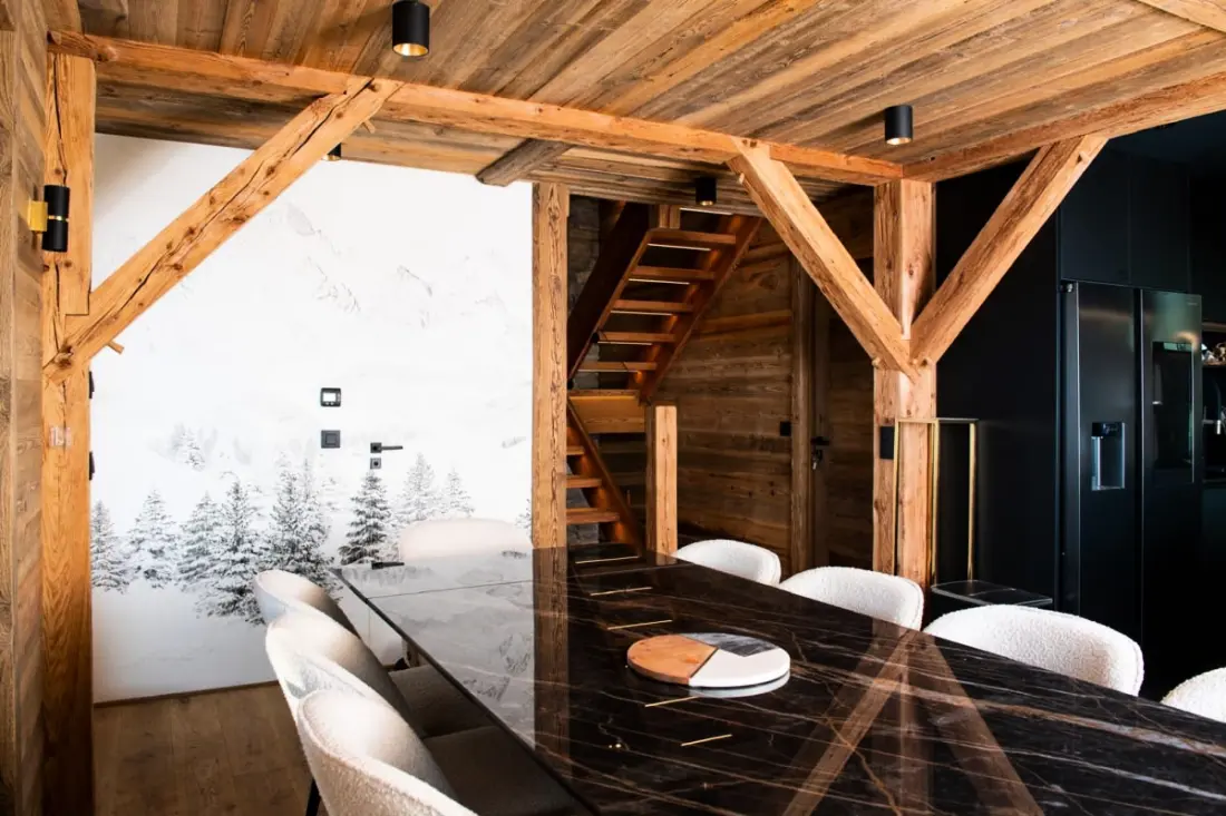 Grand Chalet Avec Piscine Privée Et Bain Nordique