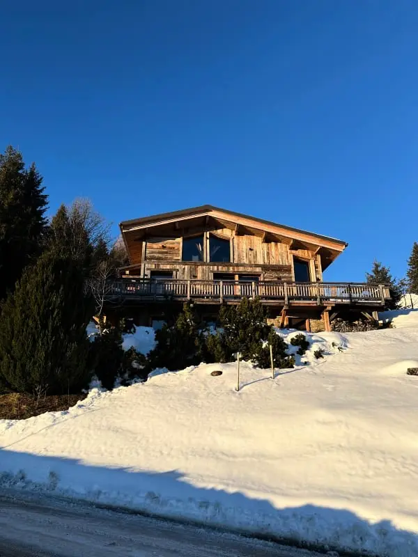 Grand Chalet Avec Piscine Privée Et Bain Nordique