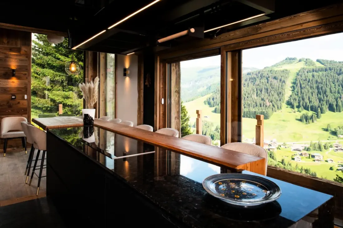 Grand Chalet Avec Piscine Privée Et Bain Nordique