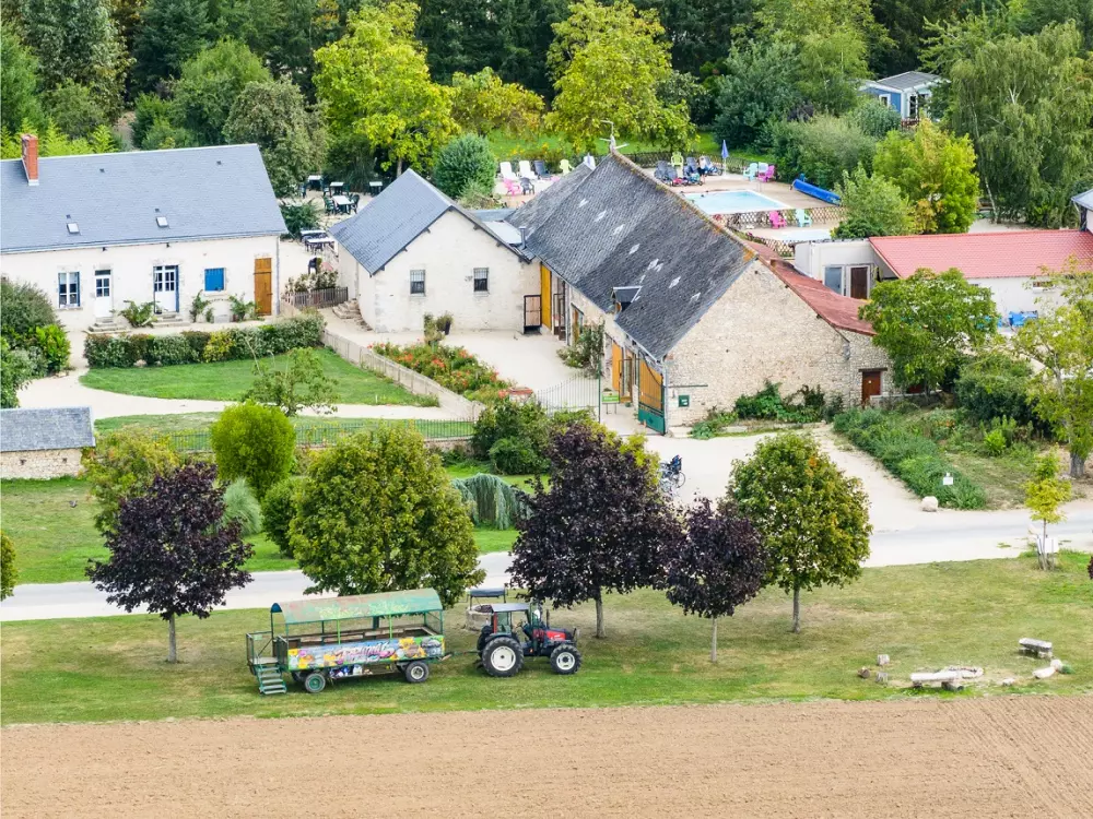 Camping Ferme Pédagogique de Prunay 41 étoiles★