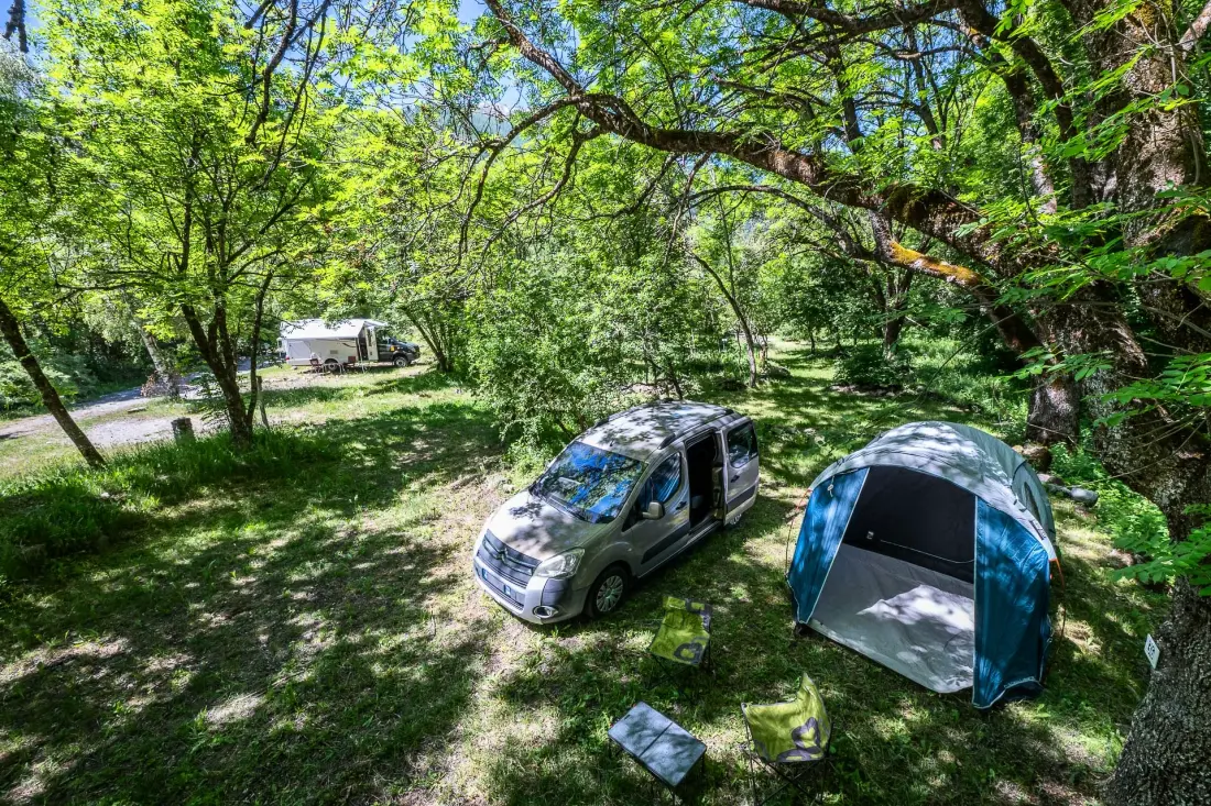 Hôtel et Camping O² Orcières Outdoor Area 3 étoiles★★★