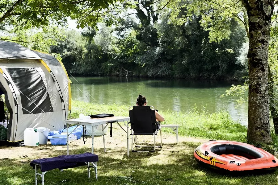 Camping Huttopia La Plage Blanche Location Ounans