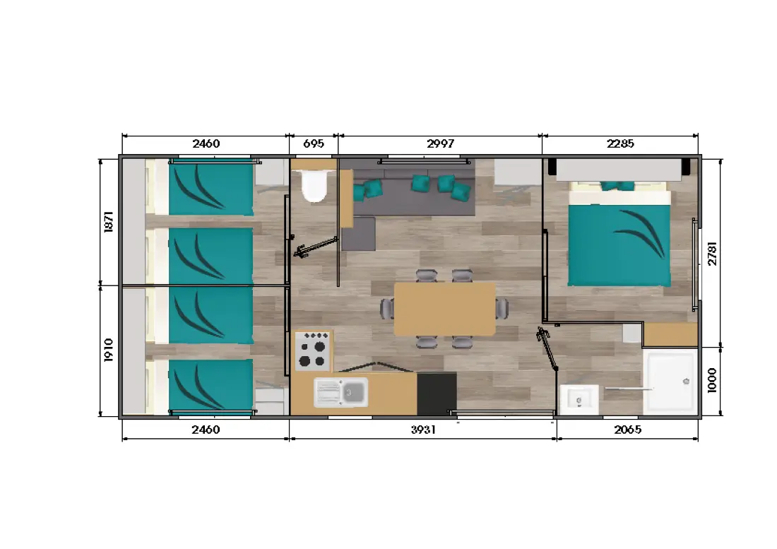 Ushuaïa Villages - Camping Les 4 Saisons 4 étoiles★★★★