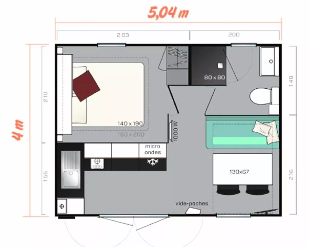 Ushuaïa Villages - Camping l'Estuaire 3 étoiles★★★